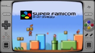 Super Famicom - Animated Overlay for Retroarch