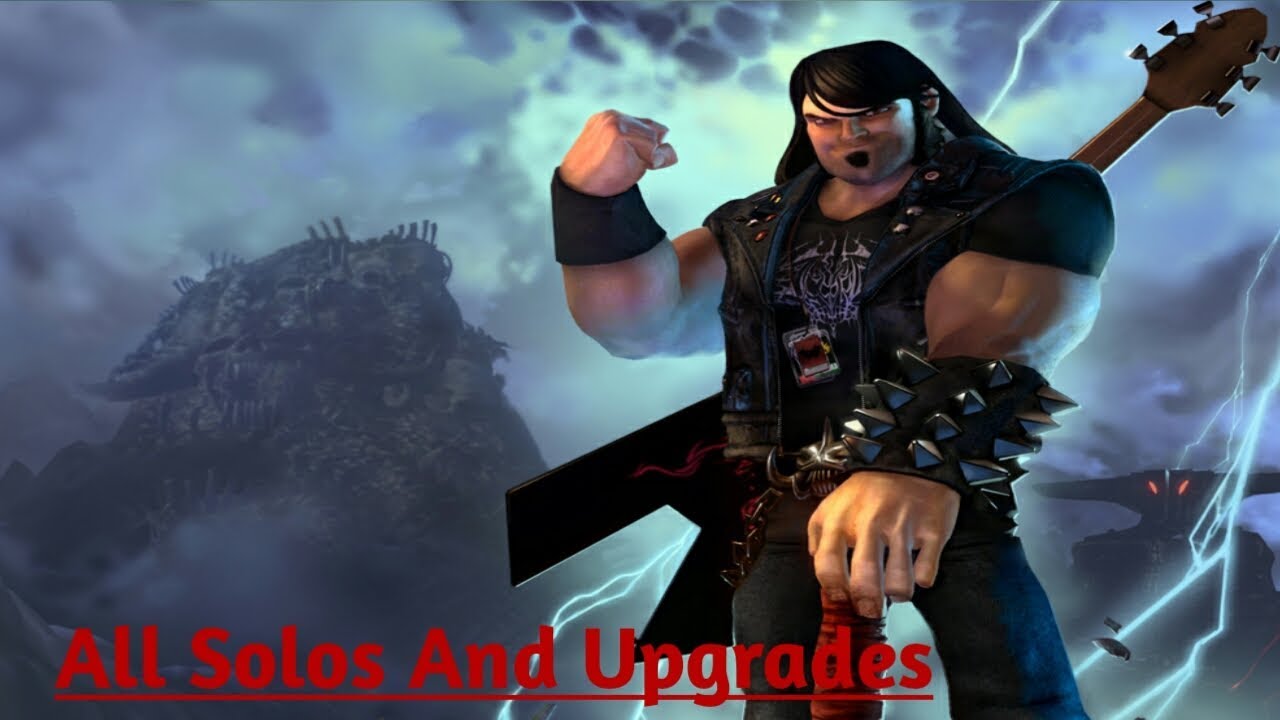 All Upgrades And Solos In Brütal Legend