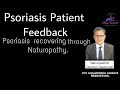 Psoriasis recovering through Naturopathy. Psoriasis treatment with Naturopathy.