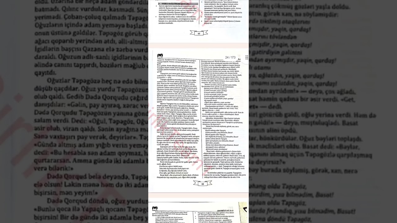 Basatın Təpəgözü öldürdüyü boyun ətraflı təhlili