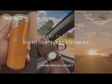 VLOG | Last minute road trip from Welkom to Rustenburg | South African Couple