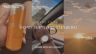 VLOG | Last minute road trip from Welkom to Rustenburg | South African Couple