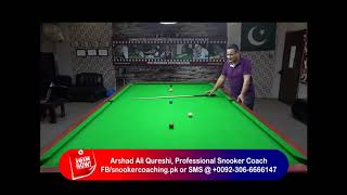 216. Snooker Coaching, Brown To Blue Problems Explanation in English. AQ Snooker Coaching Academy screenshot 1