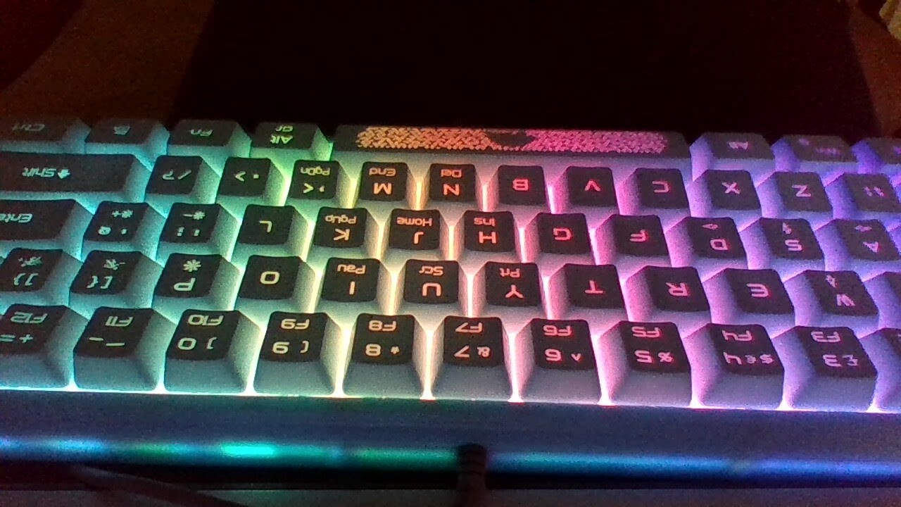 Ziyou lang mini keyboard blue asmr READ DESC YouTube