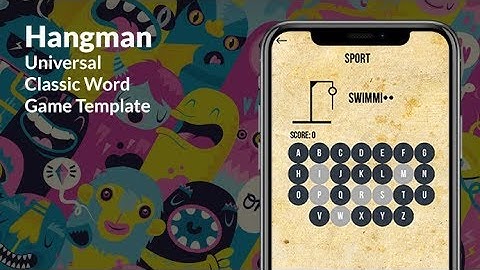Hangman | Universal Classic Word Game Template