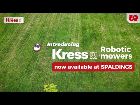 Kress Robotic Mower KR236E | Now Available at Spaldings - video from Spaldings