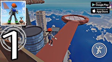 GO UP! - Parkour Game Gameplay Walkthrough Part 1 | No Commentary (Android,Ios)