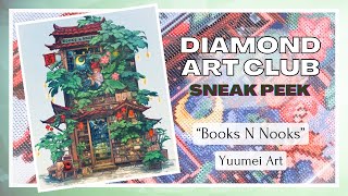 DAC Sneak Peek!! 'Books N Nooks' from Yuumei Art and Diamond Art Club