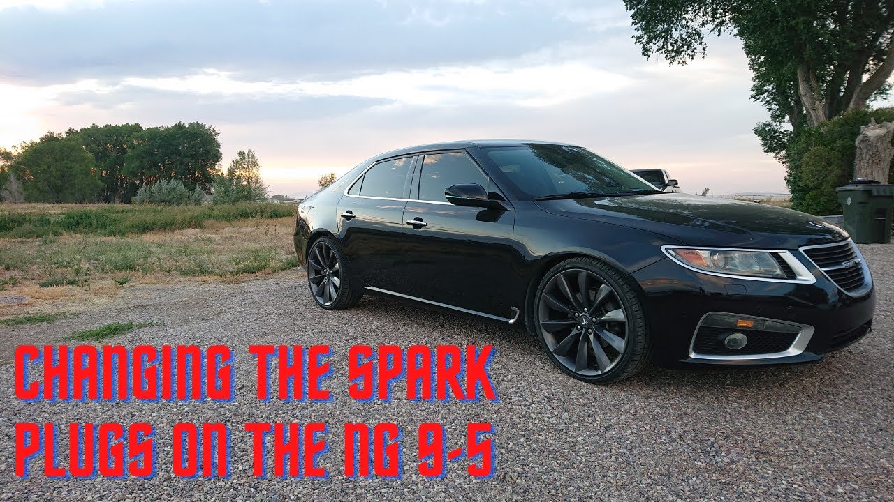 NG Saab 9-5 Aero Spark Plug Replacement - YouTube