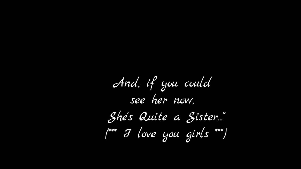 She Puts Her Head Down A Song About Sisters YouTube