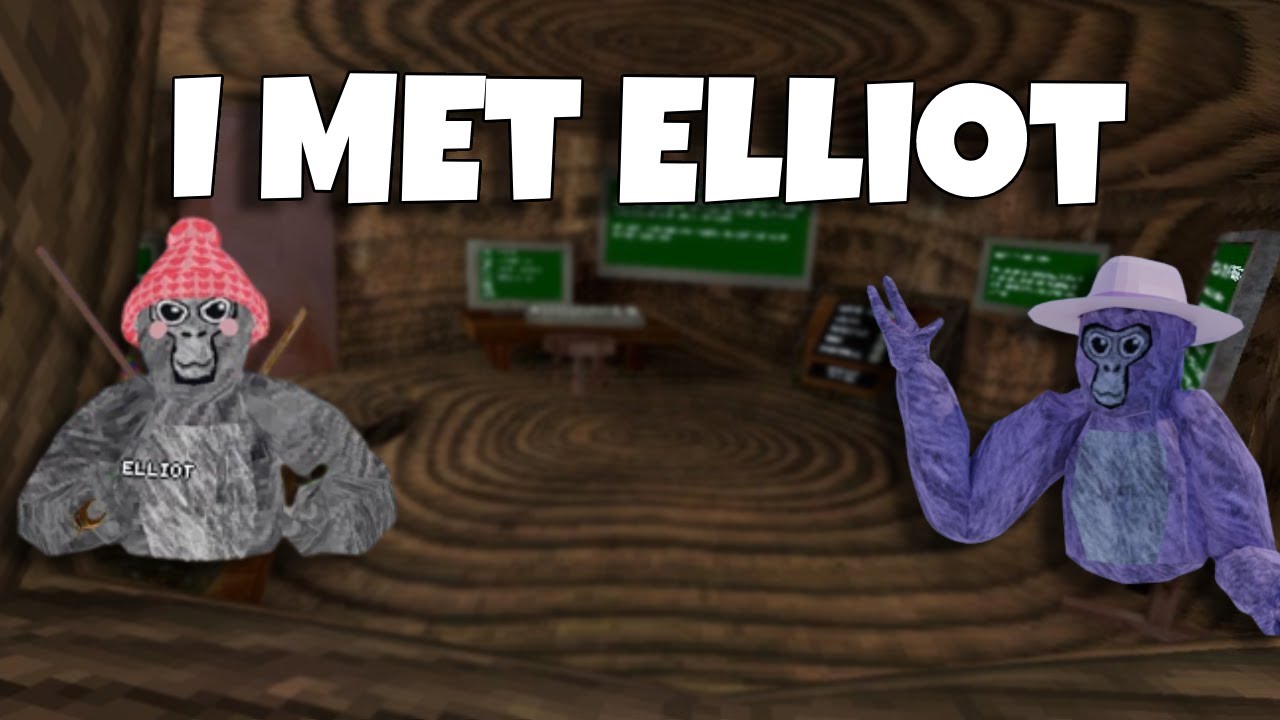 @elliotVR I MET ELLIOT!! | Gorilla Tag - YouTube