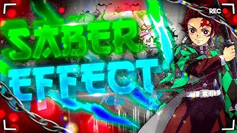 HOW TO MAKE SABER EFFECT ON ALIGHT MOTION📱| TUTORIAL!