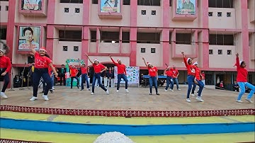 Christmas Time Is Here 🧑‍🎄🎄| Christmas Celebration Dance 🎉 🕺💃| KPS Nehru Nagar Bhilai| T Sunil Dance