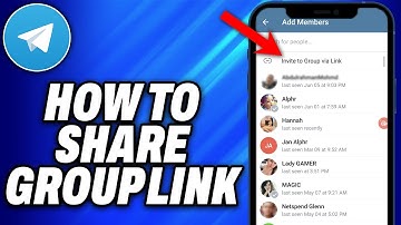 How To Share Telegram Group Link (2025) - Easy Fix