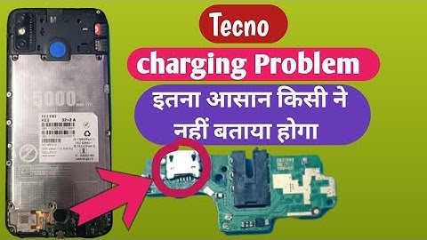 How to solve tecno ke5 charging problem || Tecno spark go charging problem