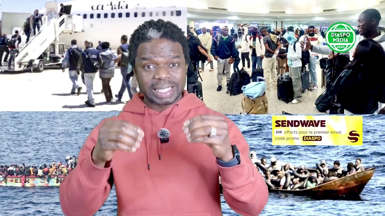 🚨Info sauvetages accouchement en mer retour volontaire pirogue dis.paru refoulements écoutez 