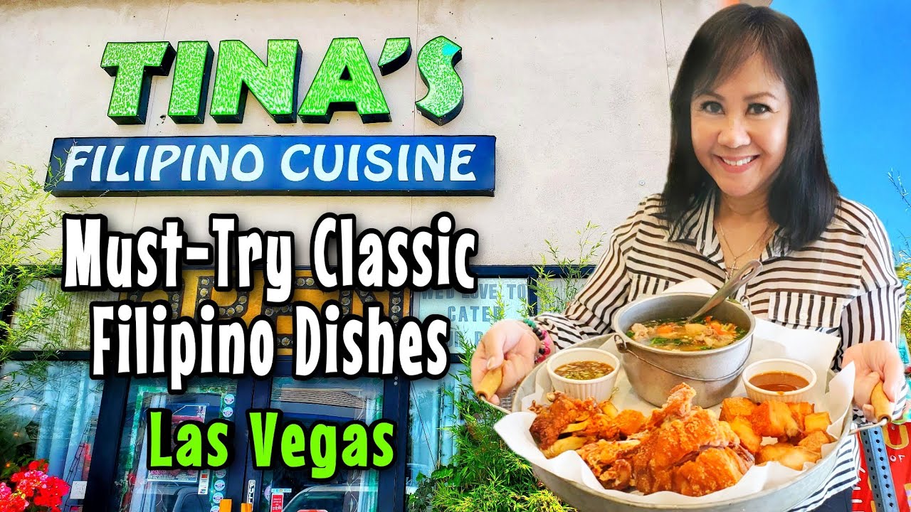 Tina's Filipino Cuisine Las Vegas | Filipino Restaurant Review