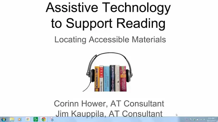 Session 2 AT to Support Reading, Locating Material