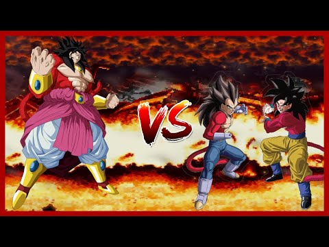 M U G E N SSJ4Broly KN Edit VS SSJ4 Goku EB Vegeta EB Part 1 DOWNLOAD LINK AVAVABILE For Broly
