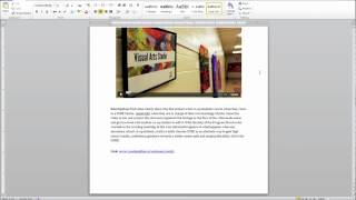 Microsoft Word 2010 Header & Footer Issue