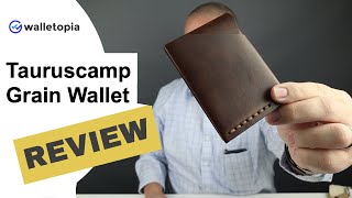 Tauruscamp Grain Wallet, design and functional excellence!