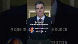 Herrera reacciona a la no dimisión de Sánchez: "Una farfolla populista que ni Evita Perón"