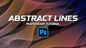 How to Create Abstract Lines in Photoshop | Very Easy Tutorial