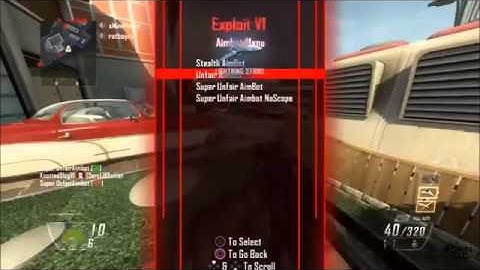 CexDex Exploit v1 GSC Mod Menu For BO2