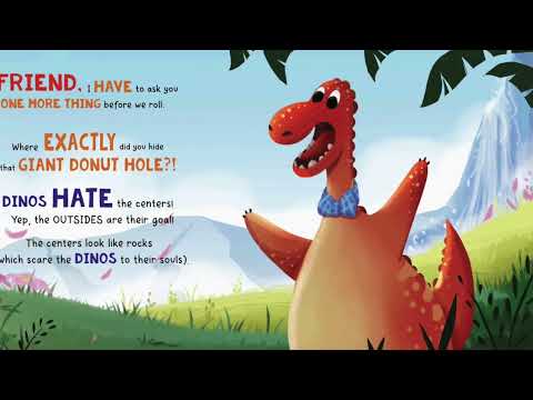  DINOS LOVE DONUTS Hilarious Dinosaur Book By Ben Okon And Komal Sharma Kids Read Aloud