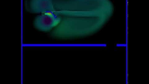 Eulerian fluid simulation in Rust (pressure in fluid)