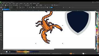 The Scorpion - The Logo Design Process From Sketch to The End | CorelDRAW Tutorial with Ahsan Sabri