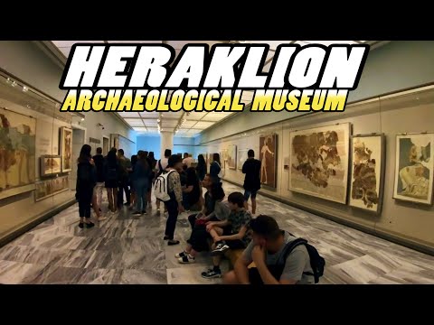 Video: Artifacts Of The Archaeological Museum In Heraklion, Crete - Alternative View