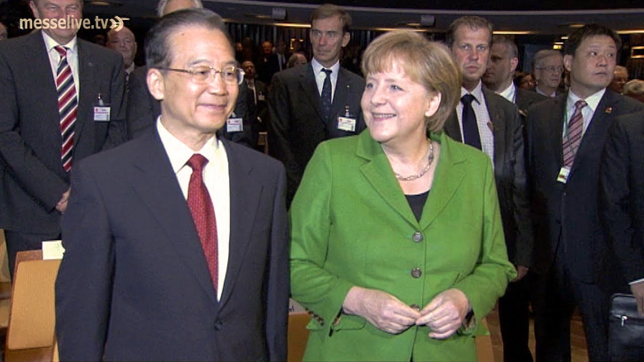 Hannover Messe 2012: Eröffnung durch Bundeskanzlerin Angela Merkel