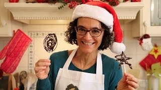 Facili, buoni e veloci. Sono i lecca lecca di cioccolato fondente d...