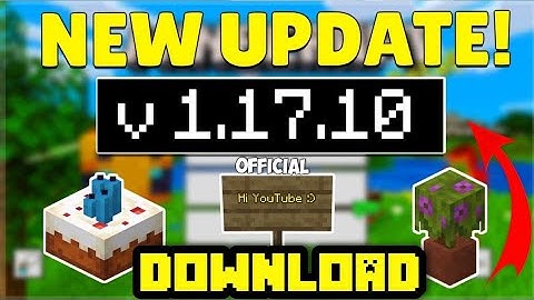 download minecraft pe  1.17.10 official version|mcpe pe clifs and caves update 1.17.10 download