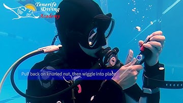 PADI Divemaster / PADI Instructor Skills - Disconnect LPI hose