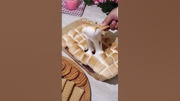 5 minute S’more dip in Airfryer!! #smores #airfryer