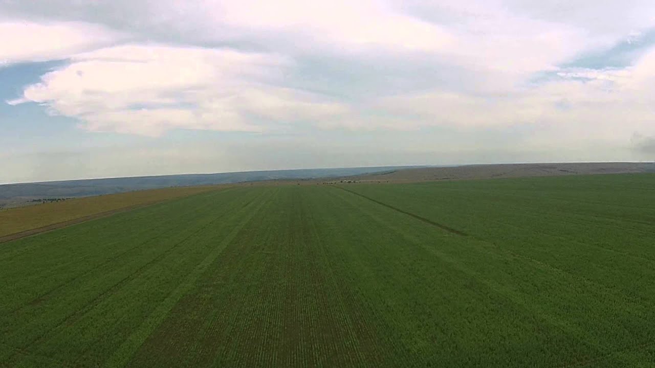 S E  Parc Agro aerial view of maize fields