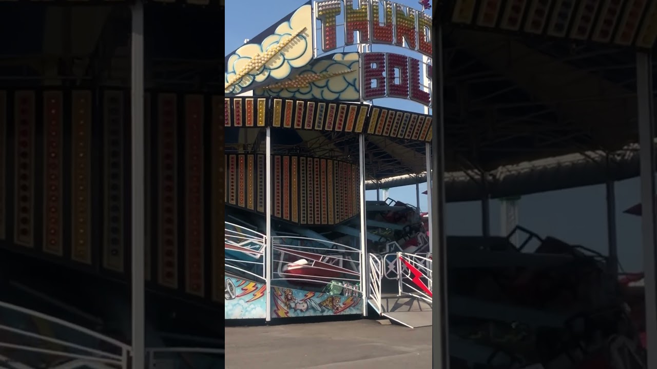 Thunder bolt flat ride beech bend