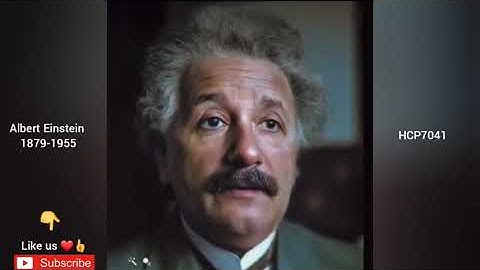 Albert Einstein