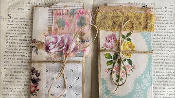 Craft with me | thinking of Heather  @Ruby&Pearlxo  | my take on her tag book Part 2