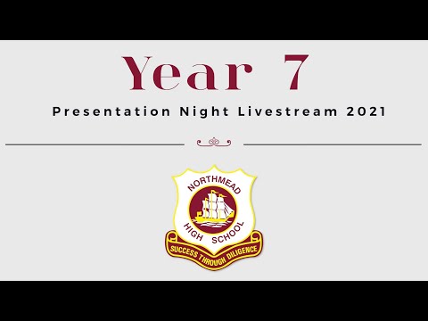 Northmead CAPA High School Year 7 Presentation Night Livestream 2021