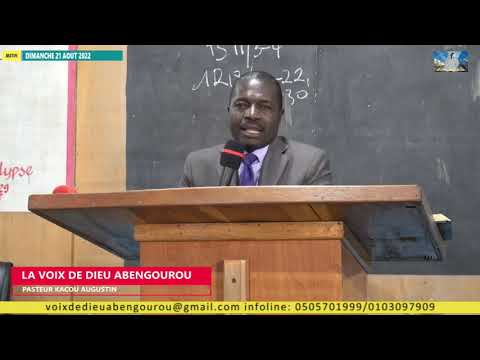 QUAND LES FONDEMENTS SONT RENVERSÉS, LE JUSTE QUE FAIT-IL?// PASTEUR KACOU AUGUSTIN