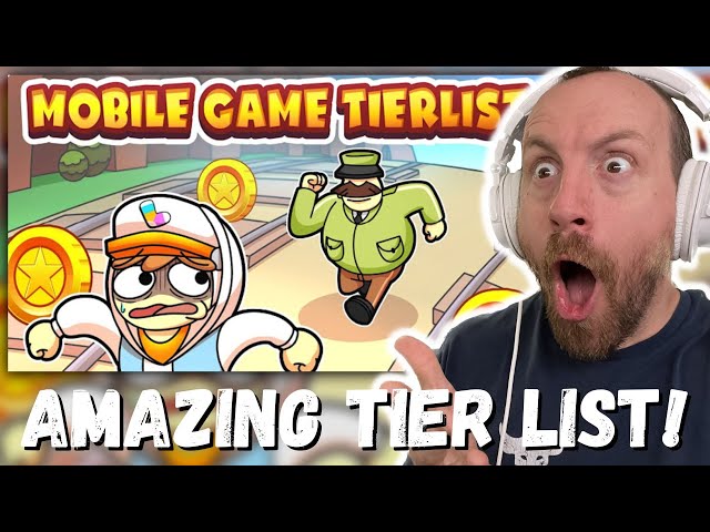 AMAZING TIER LIST! SocksStudios mobile game tier list (REACTION!!!) class=