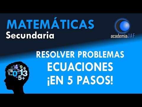 Video: Cómo Resolver Problemas De Ecuaciones