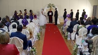 Wedding at Grand Cinnamon Banquet & Convention Centre | Exchange of Marriage Vows & Wedding Rings