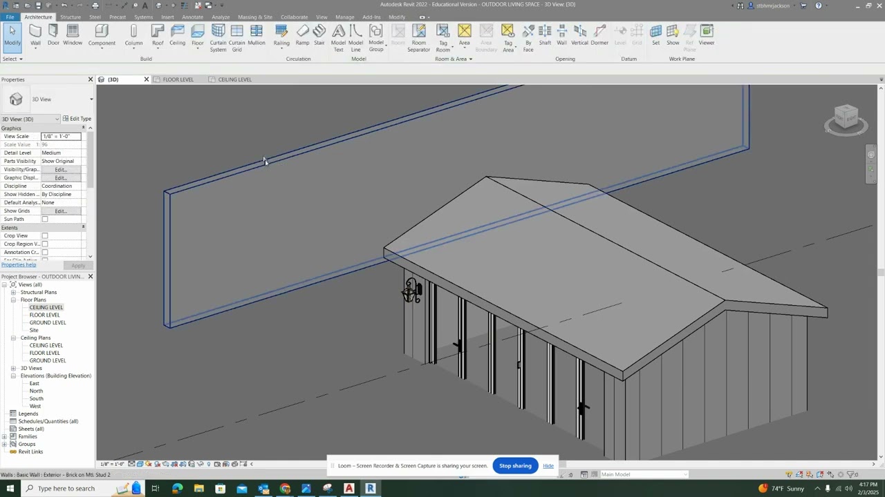 TASK LIST  OUTDOOR LIVING SPACE   1 5