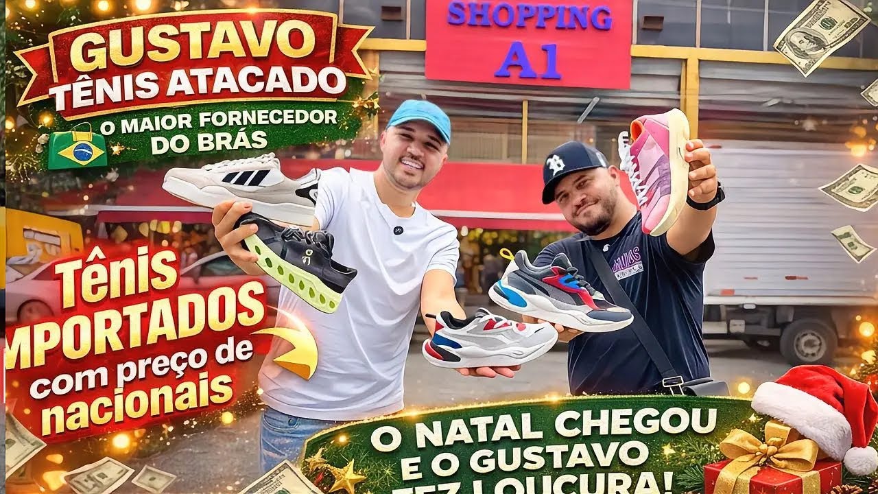 💰👟 FORNECEDOR FAMOSO DE TÊNIS IMPORTADOS E PREMIUM BARATOS PARA LUCRAR NO NATAL E ANO NOVO 