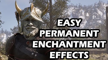Easy Oblivion Remaster Glitch Permanent Enchantment