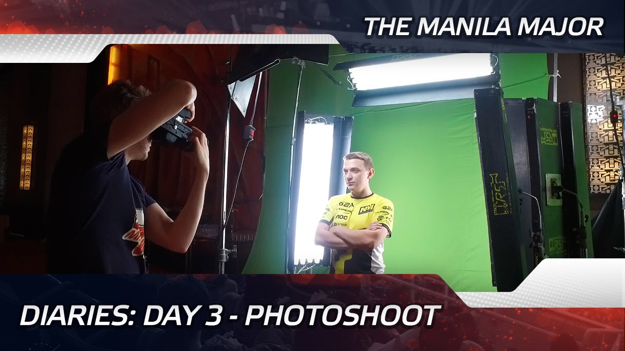 Diaries: Day 3 - Photoshoot @ The Manila Major (ENG SUBS!)